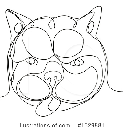 Royalty-Free (RF) Dog Clipart Illustration by patrimonio - Stock Sample #1529881