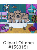 Dog Clipart #1533151 by Maria Bell