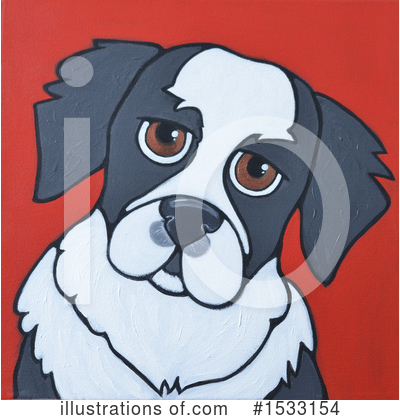 Royalty-Free (RF) Dog Clipart Illustration by Maria Bell - Stock Sample #1533154