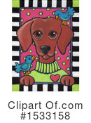 Dog Clipart #1533158 by Maria Bell