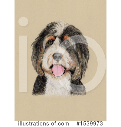 Royalty-Free (RF) Dog Clipart Illustration by Maria Bell - Stock Sample #1539973