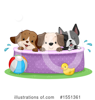 Royalty-Free (RF) Dog Clipart Illustration by BNP Design Studio - Stock Sample #1551361