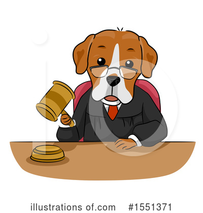 Judge Clipart #1551371 by BNP Design Studio