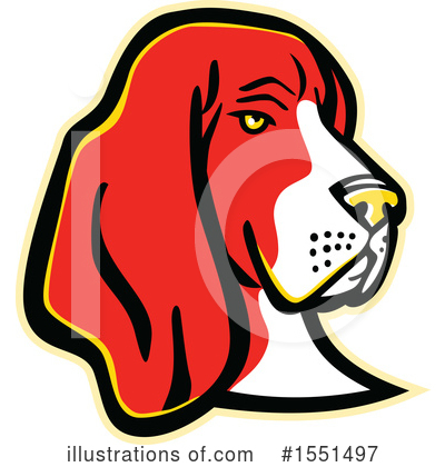 Royalty-Free (RF) Dog Clipart Illustration by patrimonio - Stock Sample #1551497