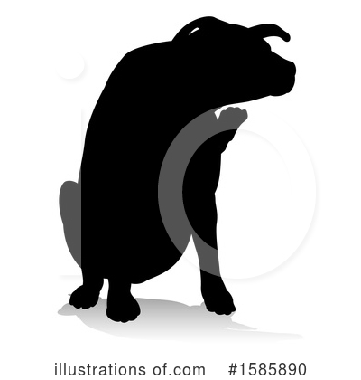 Royalty-Free (RF) Dog Clipart Illustration by AtStockIllustration - Stock Sample #1585890