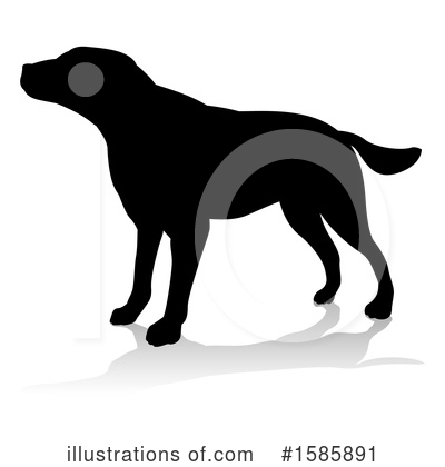 Royalty-Free (RF) Dog Clipart Illustration by AtStockIllustration - Stock Sample #1585891