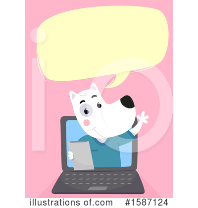 Royalty-Free (RF) Dog Clipart Illustration by BNP Design Studio - Stock Sample #1587124