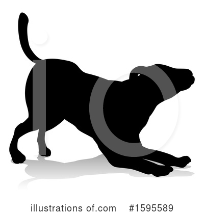 Royalty-Free (RF) Dog Clipart Illustration by AtStockIllustration - Stock Sample #1595589