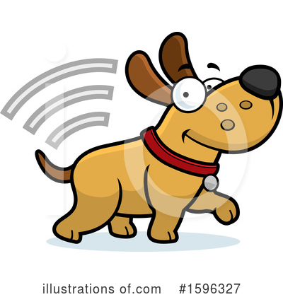 Royalty-Free (RF) Dog Clipart Illustration by Cory Thoman - Stock Sample #1596327
