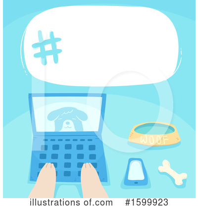 Typing Clipart #1599923 by BNP Design Studio
