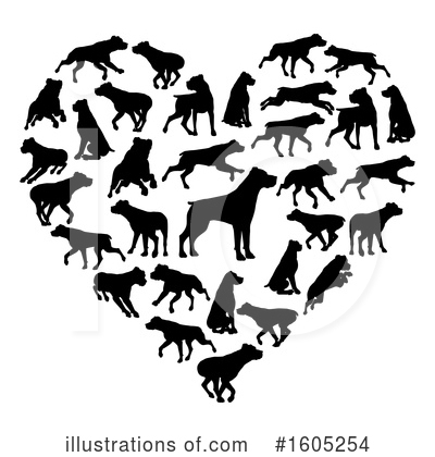 Royalty-Free (RF) Dog Clipart Illustration by AtStockIllustration - Stock Sample #1605254