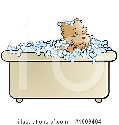 Puppy Clipart #1608464 by Lal Perera