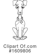 Dog Clipart #1609806 by Maria Bell
