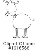 Dog Clipart #1616568 by djart