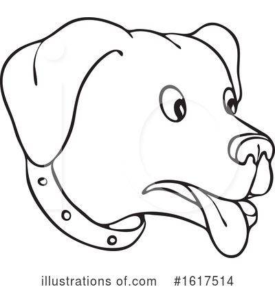Royalty-Free (RF) Dog Clipart Illustration by patrimonio - Stock Sample #1617514
