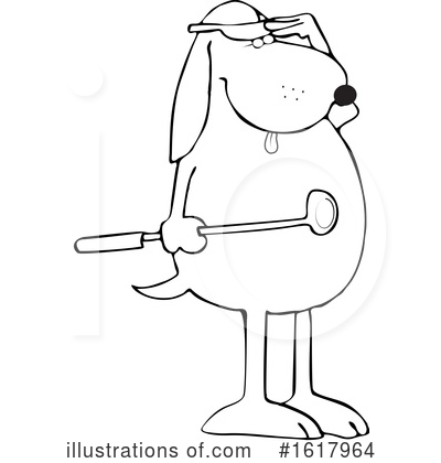 Royalty-Free (RF) Dog Clipart Illustration by djart - Stock Sample #1617964