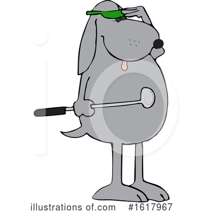 Royalty-Free (RF) Dog Clipart Illustration by djart - Stock Sample #1617967