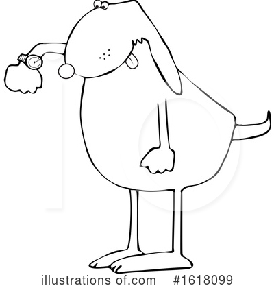 Royalty-Free (RF) Dog Clipart Illustration by djart - Stock Sample #1618099
