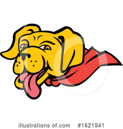 Super Dog Clipart #1621941 by patrimonio