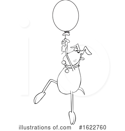 Royalty-Free (RF) Dog Clipart Illustration by djart - Stock Sample #1622760