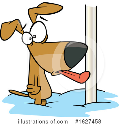 Royalty-Free (RF) Dog Clipart Illustration by toonaday - Stock Sample #1627458