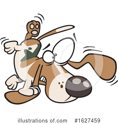 Royalty-Free (RF) Dog Clipart Illustration by toonaday - Stock Sample #1627459