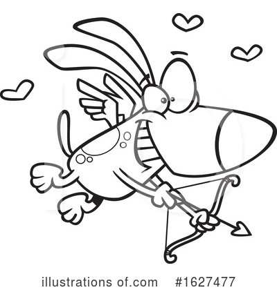 Cupid Clipart #1627477 by toonaday