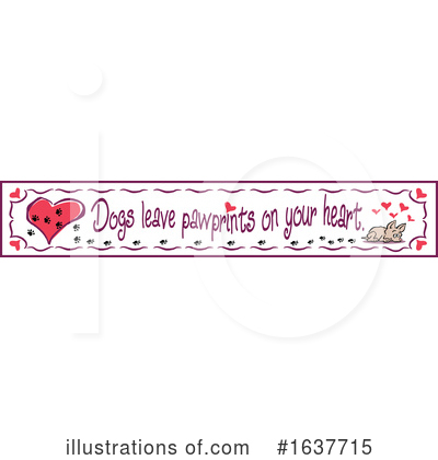Royalty-Free (RF) Dog Clipart Illustration by Johnny Sajem - Stock Sample #1637715