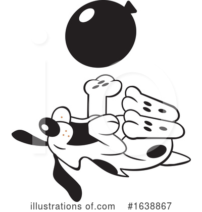 Royalty-Free (RF) Dog Clipart Illustration by Johnny Sajem - Stock Sample #1638867