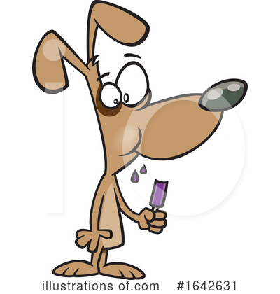 Royalty-Free (RF) Dog Clipart Illustration by toonaday - Stock Sample #1642631