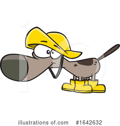 Royalty-Free (RF) Dog Clipart Illustration by toonaday - Stock Sample #1642632