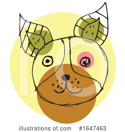 Royalty-Free (RF) Dog Clipart Illustration by Cherie Reve - Stock Sample #1647463