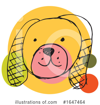 Royalty-Free (RF) Dog Clipart Illustration by Cherie Reve - Stock Sample #1647464