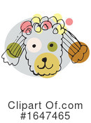 Dog Clipart #1647465 by Cherie Reve