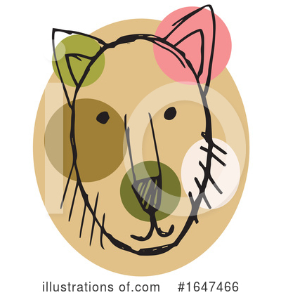 Royalty-Free (RF) Dog Clipart Illustration by Cherie Reve - Stock Sample #1647466