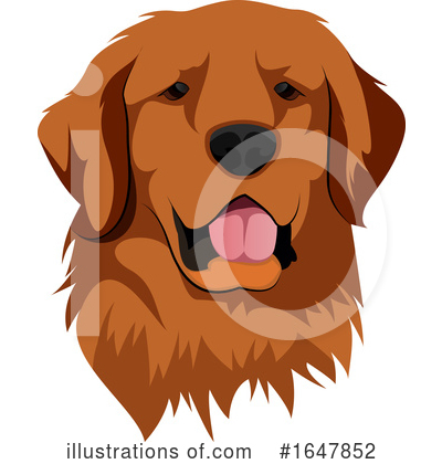 Royalty-Free (RF) Dog Clipart Illustration by Morphart Creations - Stock Sample #1647852