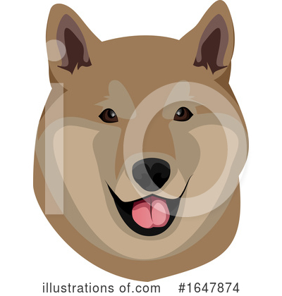 Royalty-Free (RF) Dog Clipart Illustration by Morphart Creations - Stock Sample #1647874