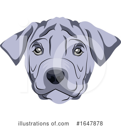 Royalty-Free (RF) Dog Clipart Illustration by Morphart Creations - Stock Sample #1647878