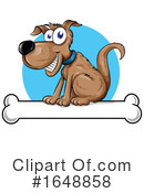 Dog Clipart #1648858 by Domenico Condello