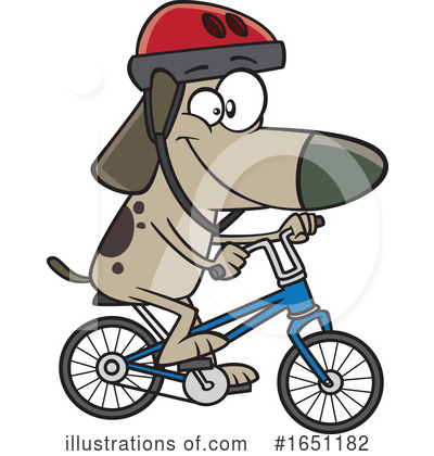 Bicycle Clipart #1651182 by toonaday