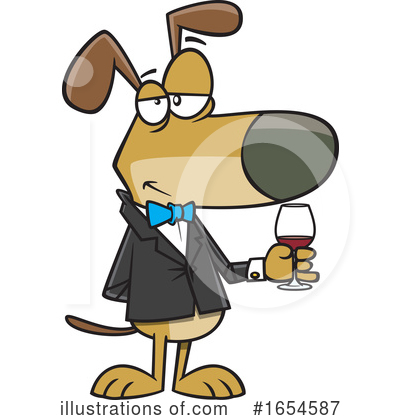 Wine Clipart #1654587 by toonaday