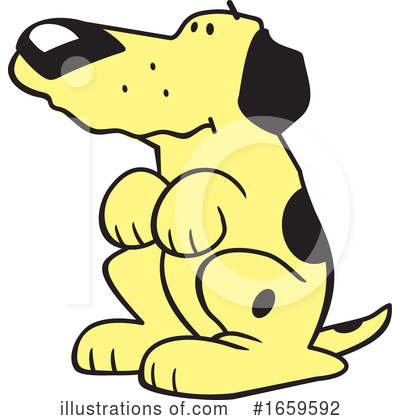 Royalty-Free (RF) Dog Clipart Illustration by Johnny Sajem - Stock Sample #1659592