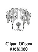 Dog Clipart #1681260 by patrimonio