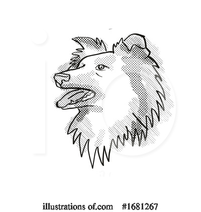 Sheepdog Clipart #1681267 by patrimonio
