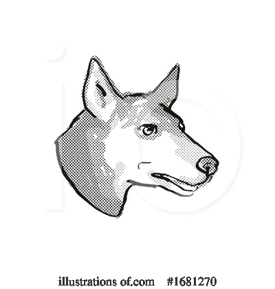 Royalty-Free (RF) Dog Clipart Illustration by patrimonio - Stock Sample #1681270