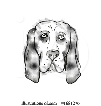 Royalty-Free (RF) Dog Clipart Illustration by patrimonio - Stock Sample #1681276