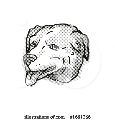 Royalty-Free (RF) Dog Clipart Illustration by patrimonio - Stock Sample #1681286
