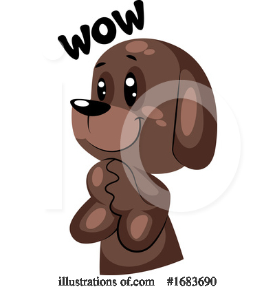 Royalty-Free (RF) Dog Clipart Illustration by Morphart Creations - Stock Sample #1683690