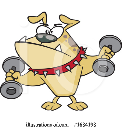 Royalty-Free (RF) Dog Clipart Illustration by toonaday - Stock Sample #1684198