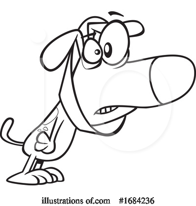 Royalty-Free (RF) Dog Clipart Illustration by toonaday - Stock Sample #1684236